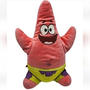 Build-A-Bear Spongebob Squarepants Patrick Plush Toy 17" FLAWS PLEASE READ